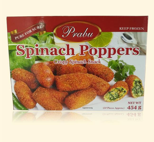 Prabu Spinach Poppers